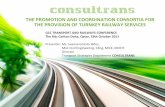 THE PROMOTION AND COORDINATION CONSORTIA FOR THE PROVISION ... filethe promotion and coordination consortia for the provision of turnkey railway ... introduction and content of the