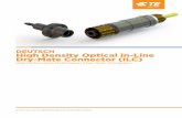 DEUTSCH High Density Optical In-Line Dry-Mate … · Straight Hose Fitting Plug ILC-PSH-S12 4. Straight Hose Fitting Receptacle ILC-RSH-S12 5. 90° Angled Hose Fitting Plug ILC-PAH-S12