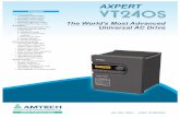 The World's Most Advanced Universal AC Driveadmin.amtechelectronics.com/members/3/brochure/Axpert VT240S_4.pdf · The World's Most Advanced Universal AC Drive Features 6 control modes