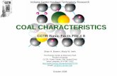 COAL CHARACTERISTICS - Purdue University - … · Indiana Center for Coal Technology Research 1 ... anthracite forms from bituminous coal when great ... also trapped in coal, primarily