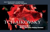 BEETHOVEN TCHAIKOVSKY - San Francisco .Tchaikovsky dedicated his Romeo and Juliet, Fantasy- ... and