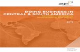 DOING BUSINESS IN CENTRAL & SOUTH AMERICA … · DOING BUSINESS IN CENTRAL & SOUTH AMERICA excellent. ... prepare tax declarations and annual reports ... Trinidad e Tobago, ...