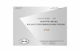 APPLIED ELECTROMAGNETISM - NTUAjae.ece.ntua.gr/current/Volume18Number1June2016/... · volume 18 number 1 june 2016 trans black sea region union of applied electromagnetism (bsuae)