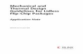 Mechanical and Thermal Design Guidelines for Lidless … · Guidelines for Designing with Lidless Flip-Chip Packages 5 XAPP1301 (v1.3.1) July 2, 2018 Chapter 1: Mechanical and Thermal