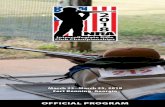 OFFICIAL PROGRAM - compete.nra.orgcompete.nra.org/documents/pdf/compete/col_champs/2018-Collegiate... · 2 n 2018 NRA Intercollegiate Rifle Club Championships Match Officials NRA