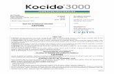 Kocide 3000 - CDMS · Kocide ® 3000 FUNGICIDE ... Call a poison control center or doctor for treatment advice. ... category A on an EPA chemical resistance category selection sheet
