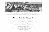 Handel & Haydn - Atlanta Baroque Orchestraatlantabaroque.org/wp-content/uploads/2011/01/2007-05-13-program.pdf · Grand Concerto in E Minor, Op. 6, No. 3 George Frideric Handel for