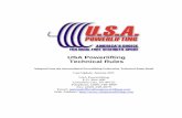 USA Powerlifting Technical Rules - goodlift.org · USA Powerlifting Technical Rules Adapted from the International Powerlifting Federation Technical Rules Book Last Update: January