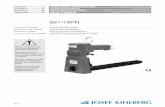 561-15PN - Salco .561-15PN Pneumatic top stapler ... Josef Kihlberg 561-15PN TABLE OF CONTENTS 1