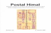 PH_2005_003 - Postal Himalhimalaya.socanth.cam.ac.uk/collections/journals/postalhimal/pdf/PH... · Postal Himal is a quarterly publication ofthe Nepal & Tibet Philatelic Study Circle.