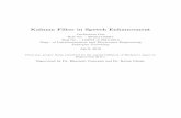 Kalman Filter in Speech Enhancement - Stanford …odas/Documents/thesis_KF.pdf · Kalman Filter in Speech Enhancement Orchisama Das Roll No. - 001211102017 Reg No. - 119953 of 2012-2013