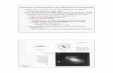 Formation of Solar System and Abundances of Elementsseismo.berkeley.edu/.../F04_GEO302_PhysChemEarth/Lectures/Lec5.pdf · Formation of Solar System and Abundances of Elements •