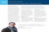 Earth and Environmental Sciences - University of … · Earth and Environmental Sciences The University of Rochester’s Department of Earth and Environmental Sciences (EES) is focused