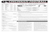 CINCINNATI FOOTBALL - s3.amazonaws.com · HAWAIIAN AIRLINES FIELD AT ALOHA STADIUM HONOLULU, HAWAI‘I SPORTS COMMUNICATIONS The University of Cincinnati Sports Communications Office