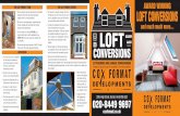 THE COX FORMAT TEAM THE COX FORMAT … · All work guaranteed. ... 3 A fixed price quotation will be ... between dormer tiles and windows. AWARD WINNING COX FORMAT DEVELOPMENTS –OUR