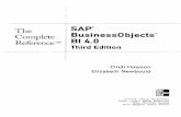 The SAP Complete BusinessObjects Reference Bl 4 - … · The Complete Reference SAP" BusinessObjects Bl 4.0 Third Edition Cindi Howson Elizabeth Newbould Mc Graw NewYork Chicago SanFrancisco