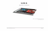 UB1 - CNCRoom Owner Manual E15R0.pdf · when the controller and drives are located a ... • 2 non-isolated analog inputs for feed and speed control ... XS-twisted pair cable (b)