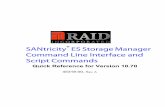 SANtricity® ES Storage Manager Command Line Interface … LSI/linux/Documentation... · SANtricity® ES Storage Manager Command Line Interface and Script Commands Quick Reference