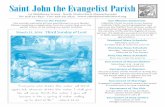 Saint John the Evangelist Parish€¦ · Saint John the Evangelist Parish 115 Middlesex Street . ... Please complete a registration form by contacting us in the ... MAR 30 1 Samuel