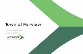 Town of Fairview PPP over FY15 CAFR Audit.pdf · of vouching of material transactions, ... Accordance with Government Auditing Standards ... Weaver Firm PPT Template - Basic White