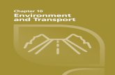 Chapter 10 Environment and Transport · A recent report by the European Environment Agency ... x concentrations in car ... Environment and Transport. and . Chapter 10: Environment