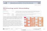 Topic F Reasoning with Divisibility - Syracuse, NY from math-g4-m3... · In Topic F, armed with an understanding of remainders, students explore factors, multiples, and prime and