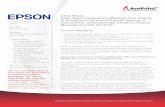 Case Study - Seiko Epson - AvePoint€¦ · Case Study: Seiko Epson Corporation Migrates from eRoom to SharePoint, Performs Granular Backup of Critical Data, and Automates Content