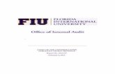FLORIDA INTERNATIONAL UNIVERSITY of the Controls Over Athletics Ticket... · FLORIDA INTERNATIONAL UNIVERSITY OFFICE OF INTERNAL AUDIT ... ticket sales report ... The audit included