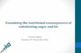 Examining the nutritional consequences of substituting ...d3hip0cp28w2tg.cloudfront.net/uploads/2015-11/lindsey-bagley-ssf... · Examining the nutritional consequences of substituting