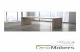 Confluence - DeskMakersdeskmakers.com/download/Confluence Pricebook_10-18-17.pdf · 6 PN Confluence Table Finishes and Grain Direction Table Top Finish: Primary Color 2MM PVC Edge