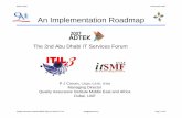 P J Corum, Managing Director - itSMF Gulf · An Implementation Roadmap The 2nd Abu Dhabi IT ... CSQA, CSTE, ITSM Managing Director Quality Assurance Institute Middle East and ...