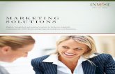 MARKETING SOLUTIONS - INVEST Financial … · MARKETING SOLUTIONS ... Colgate -Palmolive, CVS Health, ExxonMobil, Phillips 66, ... MARKETING SOLUTIONS MARKETING ACTION PLAN
