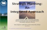 Strategic Planning: An Integrated Approach - APHL … · Strategic Planning: An Integrated Approach ... 5 Steps to Develop Goals, ... LSIP & Baldrige Re-assessment 29 .