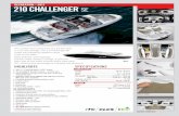 210 Challenger SE - sea-doo.com€¦ · 210 Challenger * SE enclosed storage ... (Intelligent Throttle Control) – drive by wire ... Length [tongue folded] ...