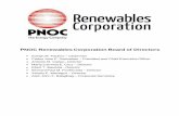 PNOC Renewables Corporation Board of Directors · Bernard Paul M. Ponferrada ... PNOC Building V, Energy Center, Rizal Drive, Bonifacio Global City, Taguig City + 6 32 840 3079