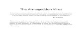 The Armageddon Virus - J C Ryan Booksjcryanbooks.com/wp-content/uploads/The Armageddon Virus V1.0.pdf · The Armageddon Virus ... different viruses that had accumulated in there over