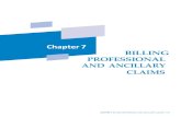 Chapter 7- Billing Professional AND Ancillary Claims · CHAPTER 7 BILLING PROFESSIONAL AND ... Current Procedural Terminology manual published by the American ... along with coding