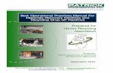 Best Operational Practices Manual For Materials … · : Project Number 9642.A0 Prepared for Illinois Recycling Association ... MRF LOCATION, SITE CHARACTERISTICS AND DESIGN EFFICIENCY