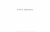 UT3 Series - Uticor Series.pdf · UT3 Series 4 / 34 Product Overview Thank You for using Uticor's new line of stunning HMIs - the UT3 Series. As the latest in a long line of high