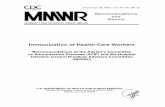 Immunization of Health-Care Workers · TM December 26, 1997 / Vol. 46 / No. RR-18 Recommendations and Reports Immunization of Health-Care Workers . Recommendations of the Advisory
