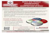 Drive and Motion Headquarters September 14-15, …€¦ · Drive and Motion . Headquarters . September 14-15, 2016. ... design, install, ... PowerFlex 755 PTP Positioning ...