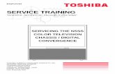 SERVICINGTHEN5SS COLORTELEVISION CHASSIS…upload.qariya.info/up05/Toshiba_ PJTV04_ training.pdf · as a reference guide only when servicing the N5SS CTV Chassis. Refer to the applicable