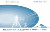 RENEWABLE ENERGY AUCTIONS · IOU Investor-Owned Utility IPP. Independent Power Producer ... Renewable Energy Auctions in Developing Countries Renewable Energy Auctions: A Guide to