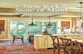 New York State of Mind - yankeebarnhomes.com€¦ · Reclaimed brick ßoors in a herring - bone pattern strike a rustic note in the kitchen. Neutral cabinets and countertops add to