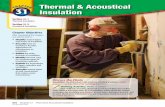 Thermal & Acoustical 31 Insulationwilswood.weebly.com/uploads/1/6/8/8/16880972/ch31_carpentry_se.pdf · Thermal & Acoustical Insulation Discuss the Photo Insulation The individual