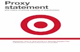 Target Corporation 2018 Proxy Statement - …iiwisdom.com/tgt-2018/wp-content/uploads/sites/269/2018/05/2018... · TARGET CORPORATION Target Corporation 2018 Proxy Statement 3 Notice
