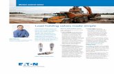 Load holding valves made simple - Eatonpub/@eaton/@hyd/...Load holding valves made simple Ma tDeBruine, Global planning and strategy manager, Screw-in cartridge valves, Eaton Eaton
