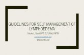 GUIDELINES FOR SELF MANAGEMENT OF …2018ilfconference.org/fileadmin/user_upload/Nicole_Stout__Self... · Adapted from Stout et al, Cancer, 2012 Pre-Operative Rehab: Assessment and