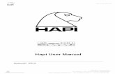 Hapi User Manual - Merging Technologies · Hapi User Manual Merging Technologies ... outlet have a proper outlet ... the use of or inability to use the Merging Technologies hardware