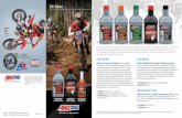 Dirt Bikes - Amsoil Bikes SYNTHETIC 4-STROKE OIL ACCESSORY PRODUCTS AMSOIL INC., 925 Tower Ave., Superior,